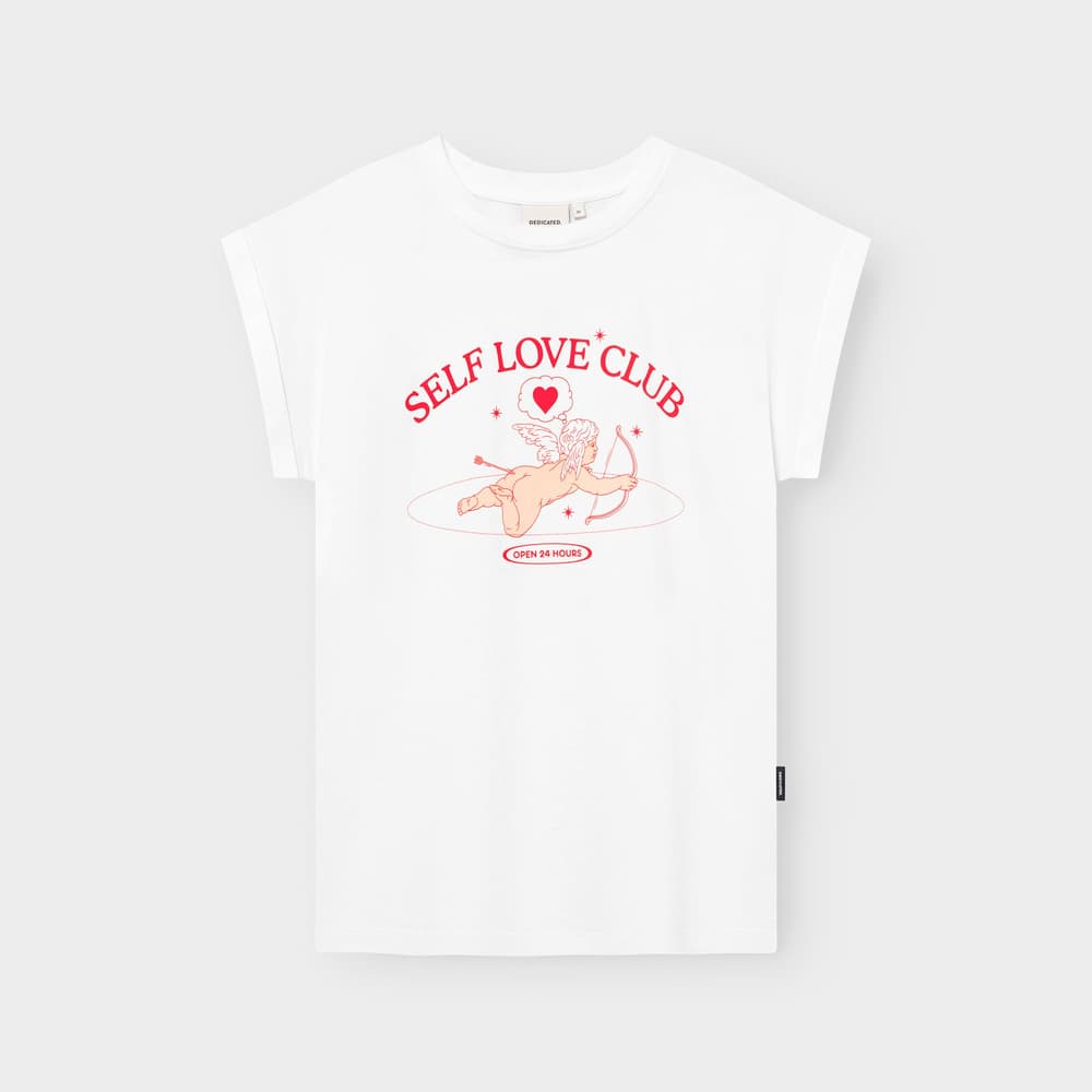 T-shirt Visby Self Love Club White