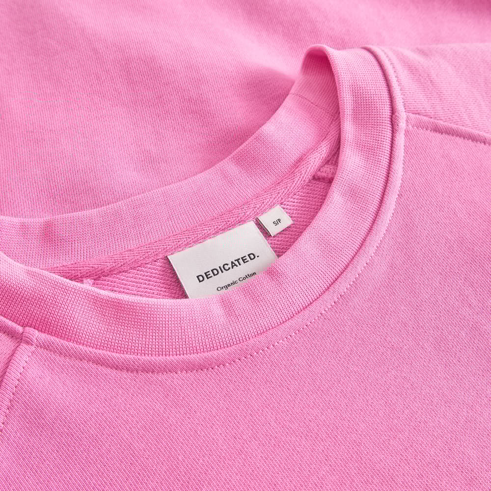 Sweatshirt Ystad Flower Cat Moonlite Pink