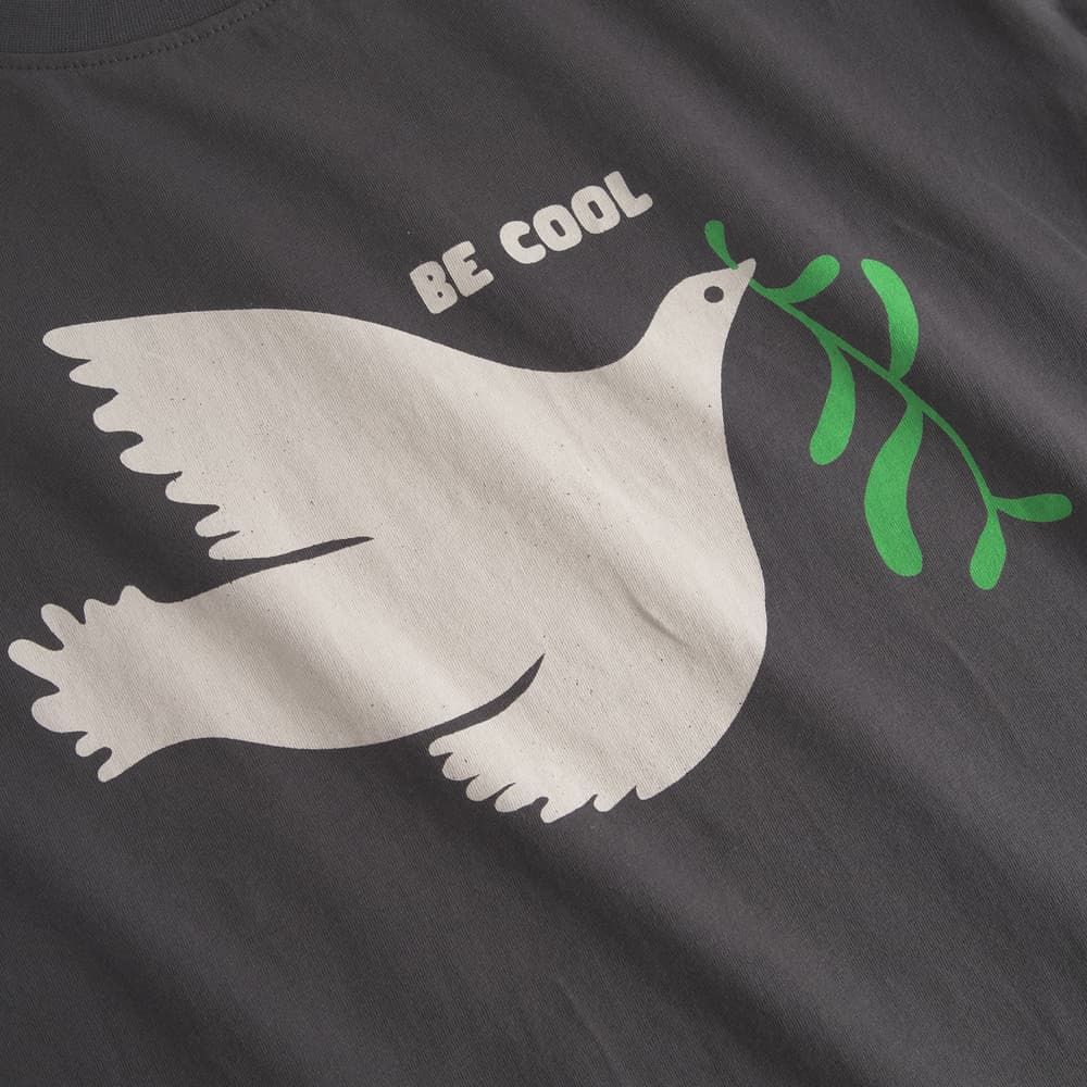 T-shirt Vadstena Be Cool Charcoal