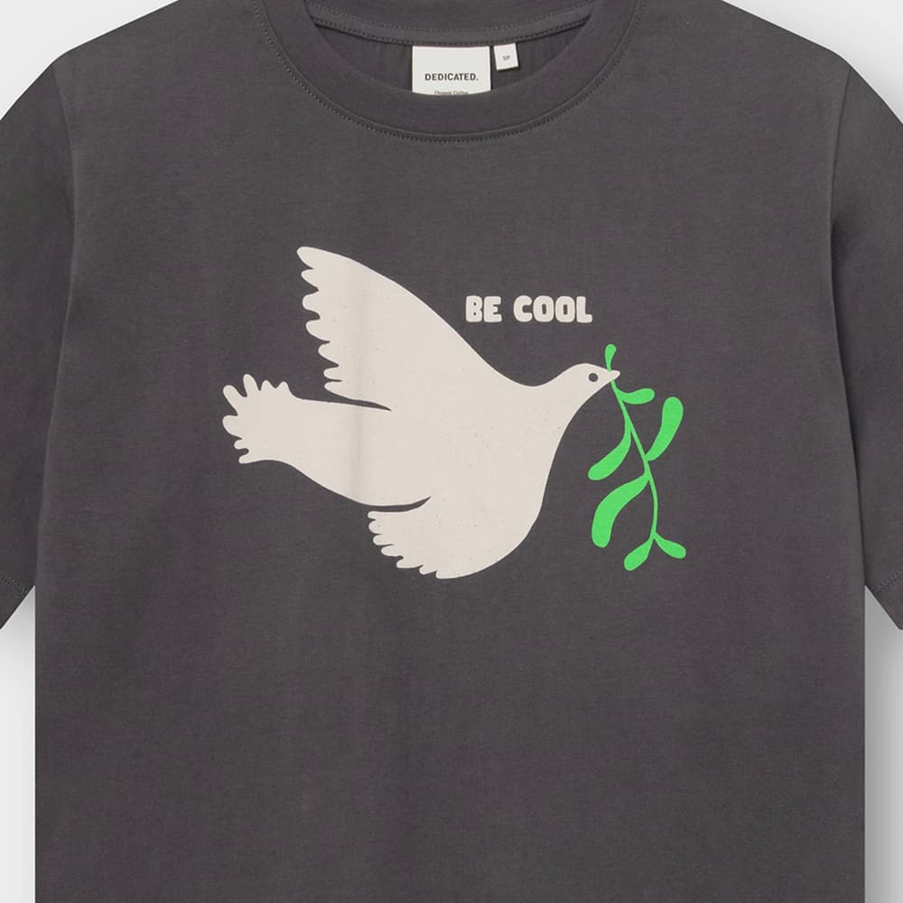 T-shirt Vadstena Be Cool Charcoal