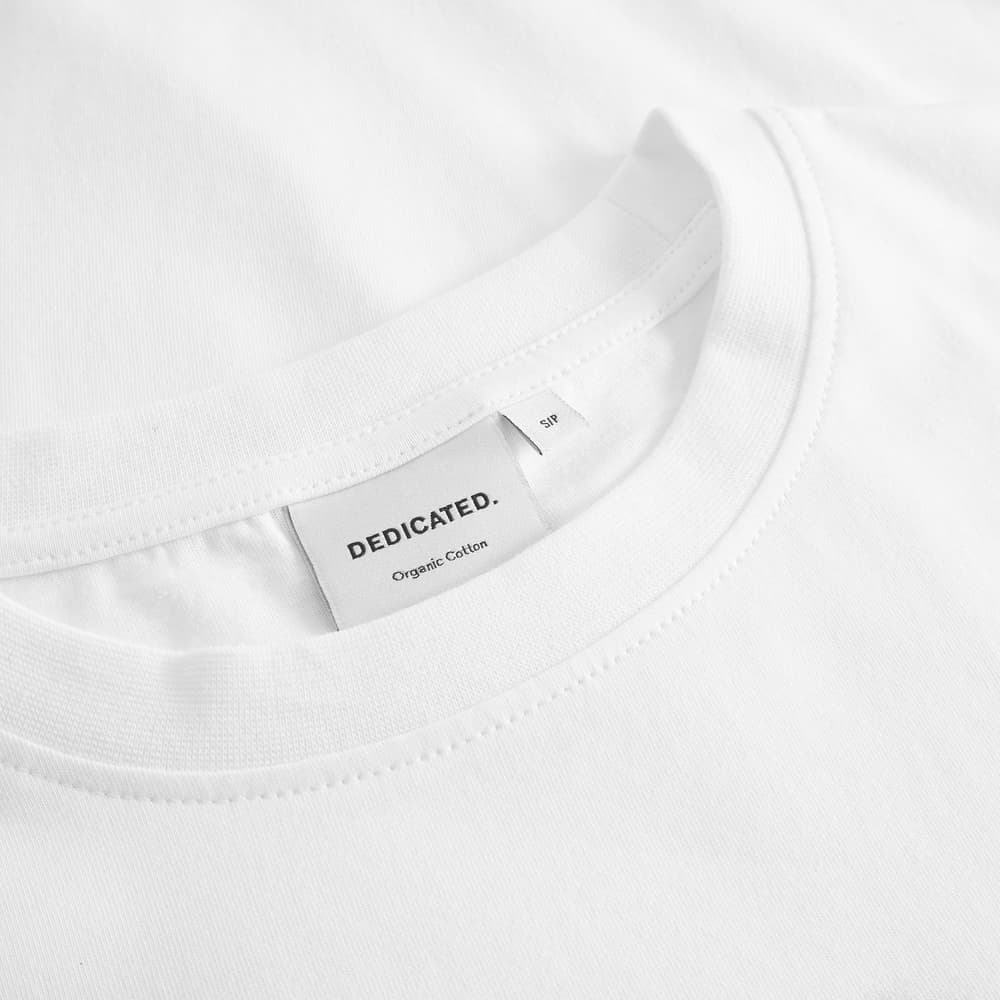 T-shirt Vadstena Spray Flowers White