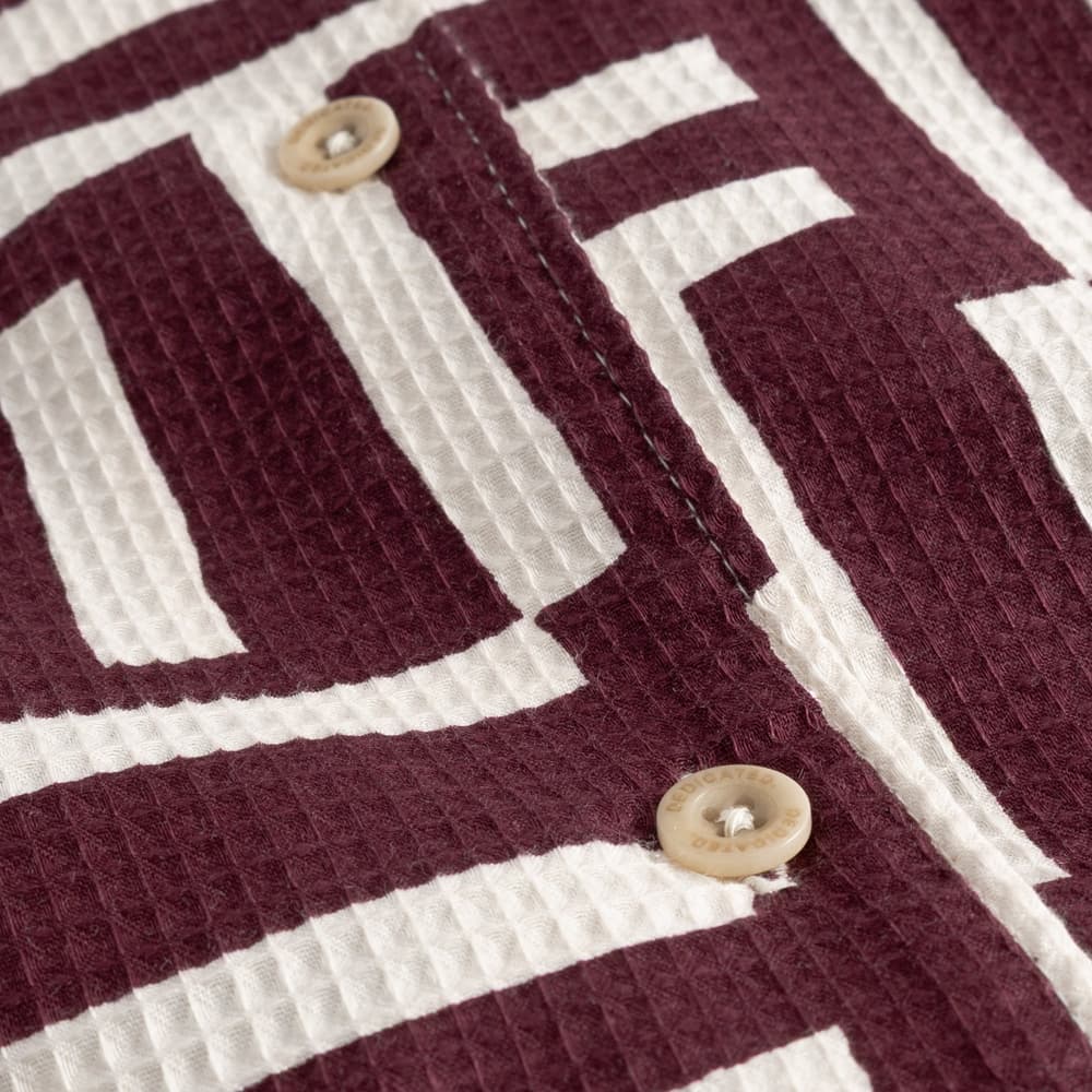 Shirt Torup Lines & Sticks Fig Red