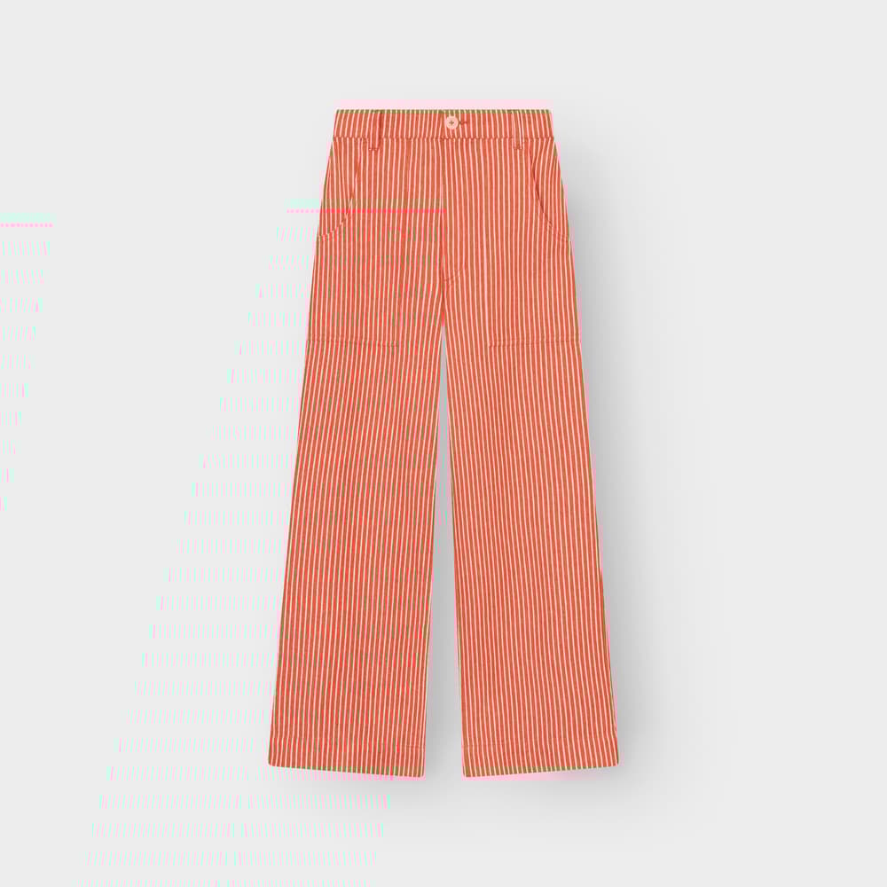 Workwear Pants Vara Work Stripe Grenadine Red