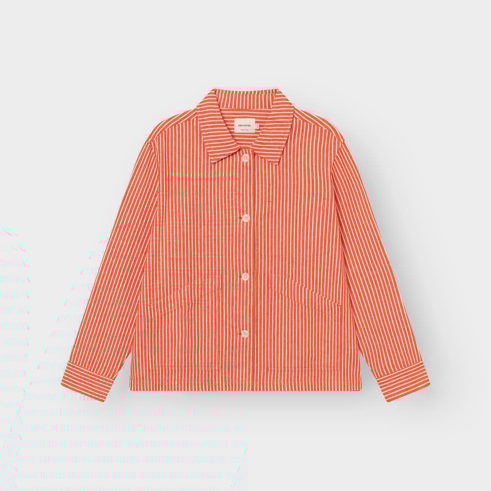 Jacket Stiby Work Stripe Grenadine Red