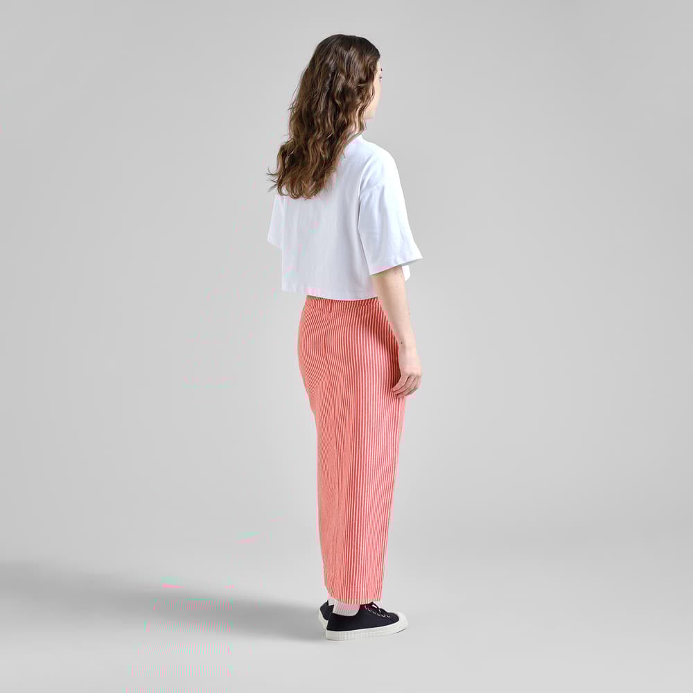 Skirt Finsta Work Stripe Grenadine Red