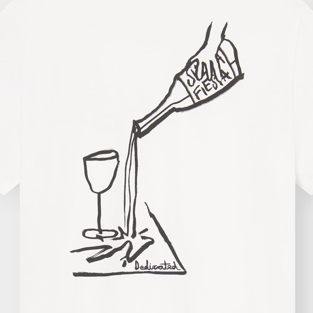 T-shirt Stockholm Pour Some White