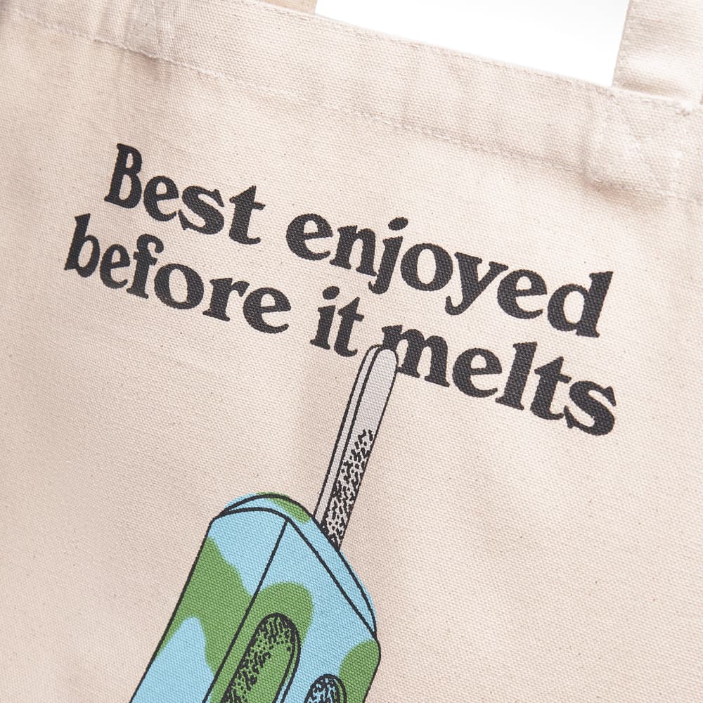 Tote Bag Torekov Enjoy before it melts Off-White