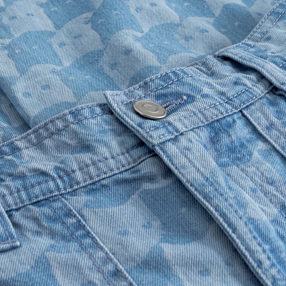 Workwear Pants Vara Denim Pepita Cats Light Blue