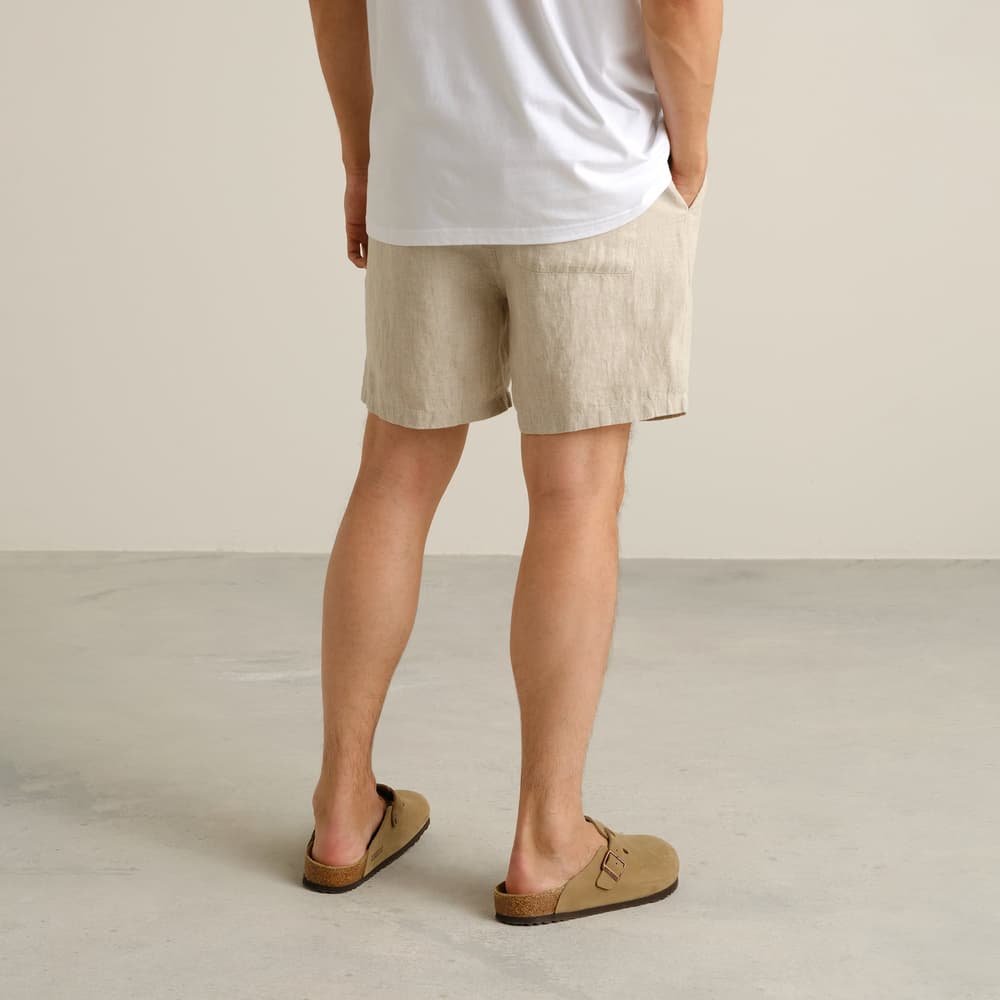 Shorts Sibbarp Linen Ecru