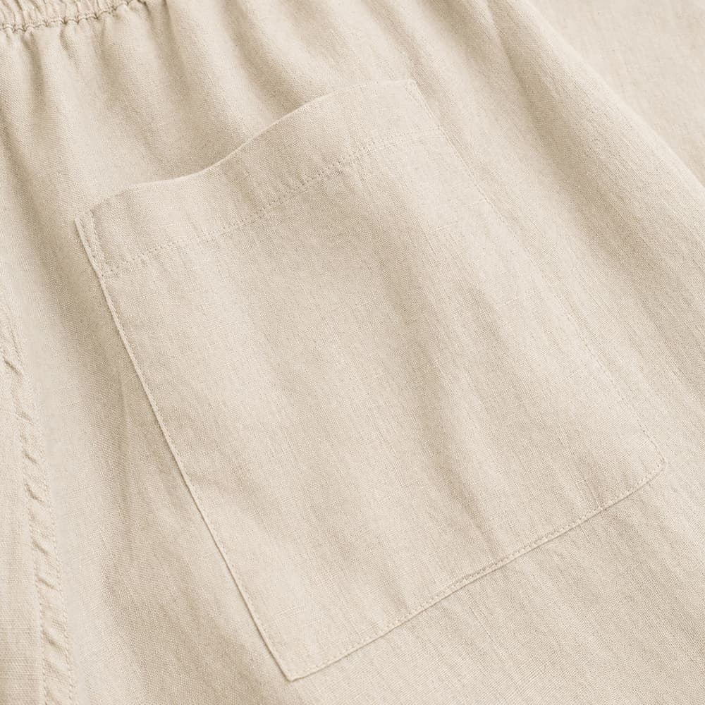 Shorts Sibbarp Linen Ecru