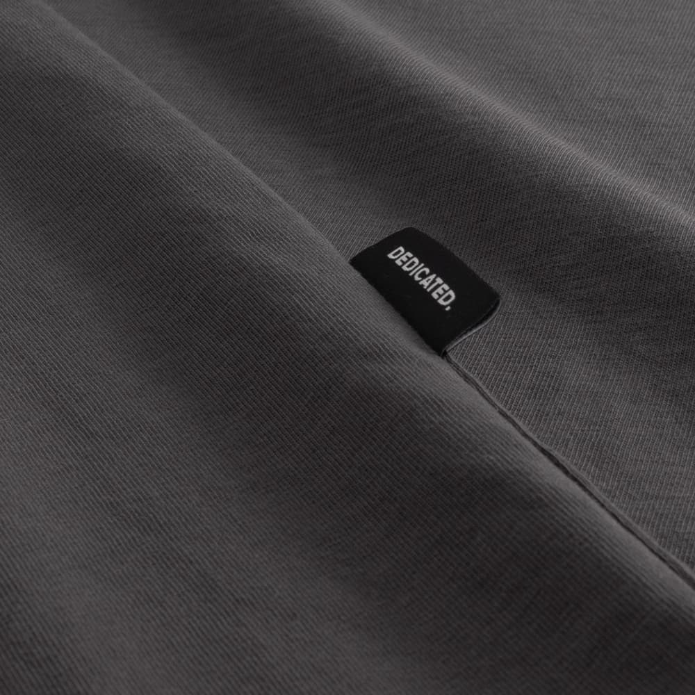 T-shirt Stockholm Turntable Lines Charcoal