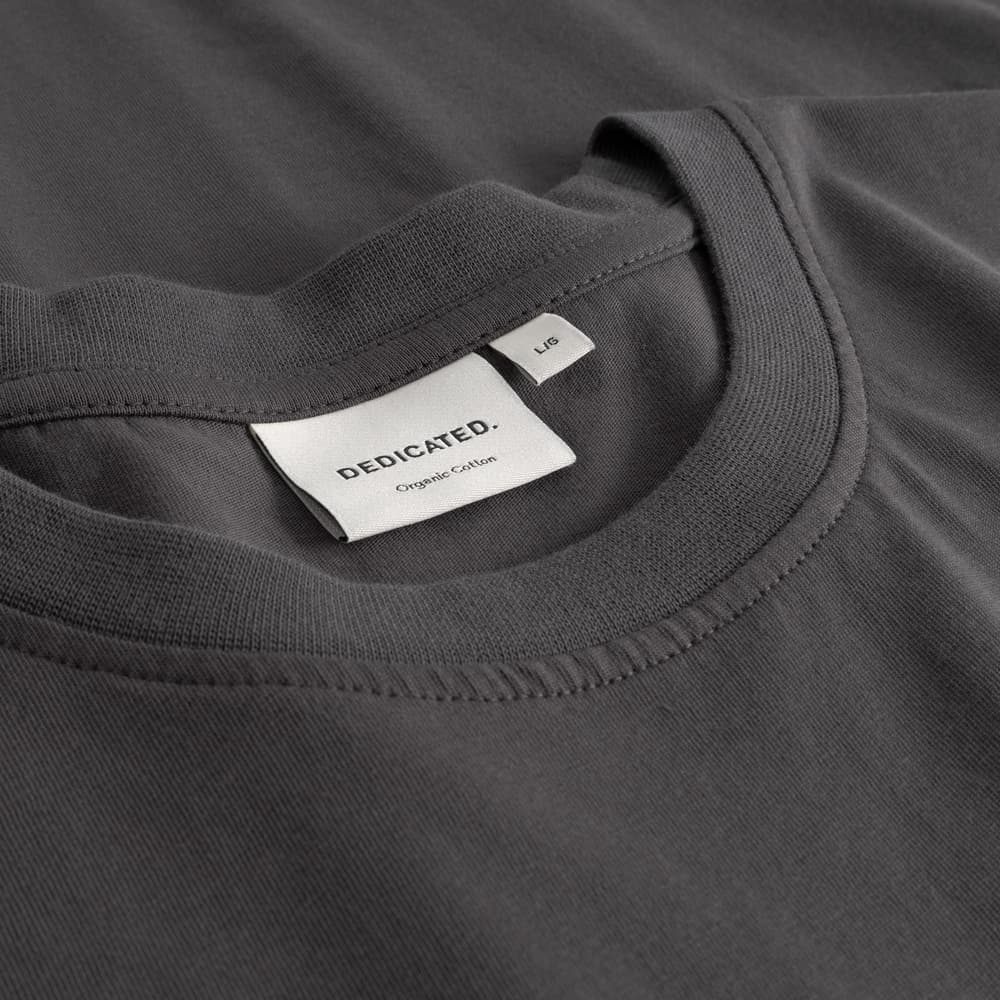 T-shirt Stockholm Life Is Shorts Charcoal