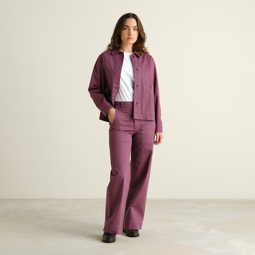 Workwear Pants Vara Berry Purple