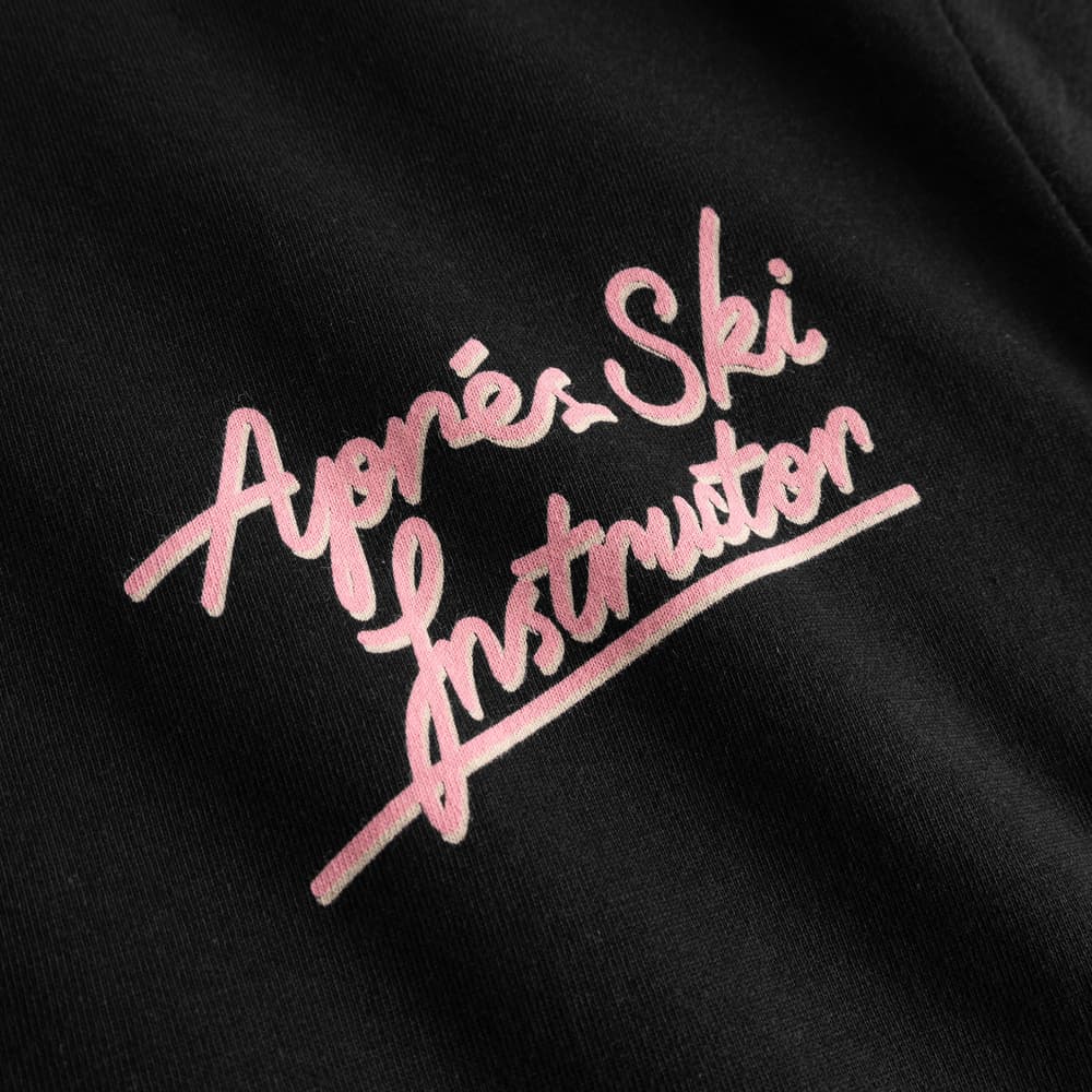 T-shirt Stockholm Apres Ski Instructor Black