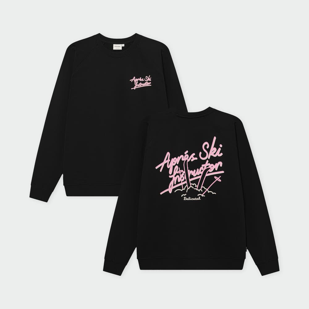 Sweatshirt Malmoe Apres Ski Instructor Black