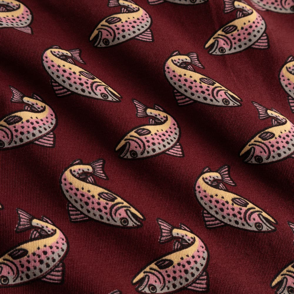 Boxer Briefs Kalix Trout Burgundy