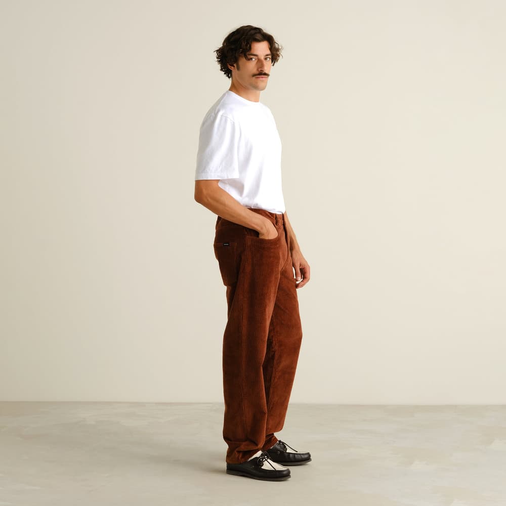 Pants Hamburg Corduroy Cappuccino Brown