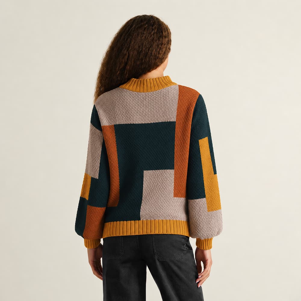 Sweater Gotland Blocks Multi Color
