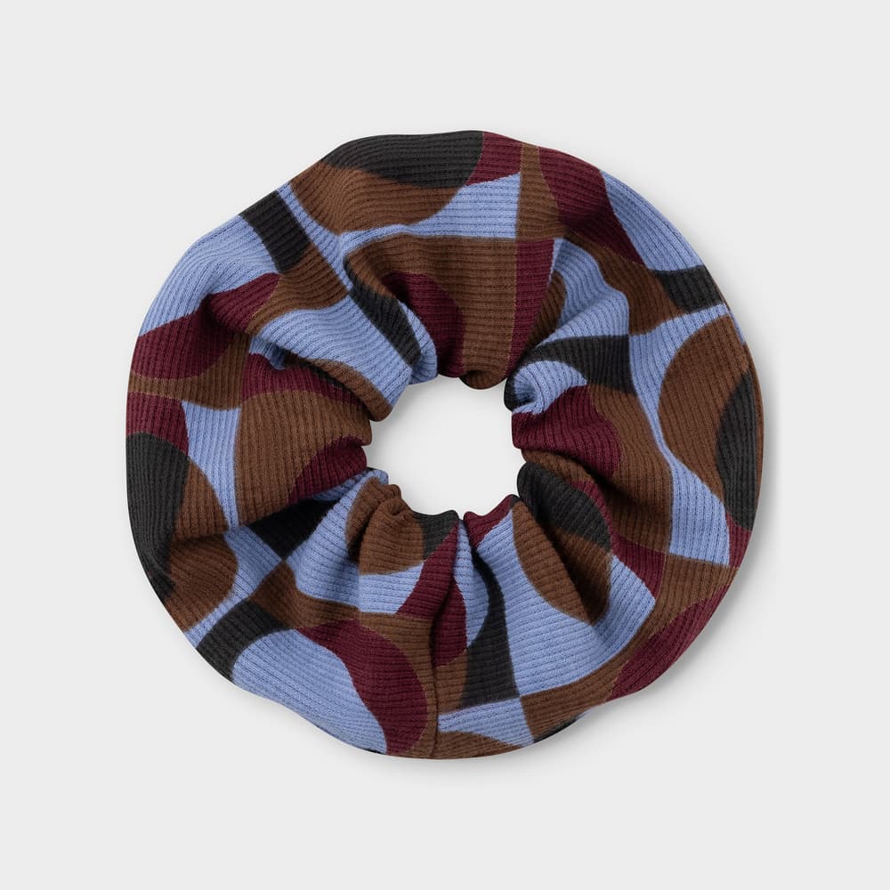 Scrunchie Rib Retro Geo Multi Color