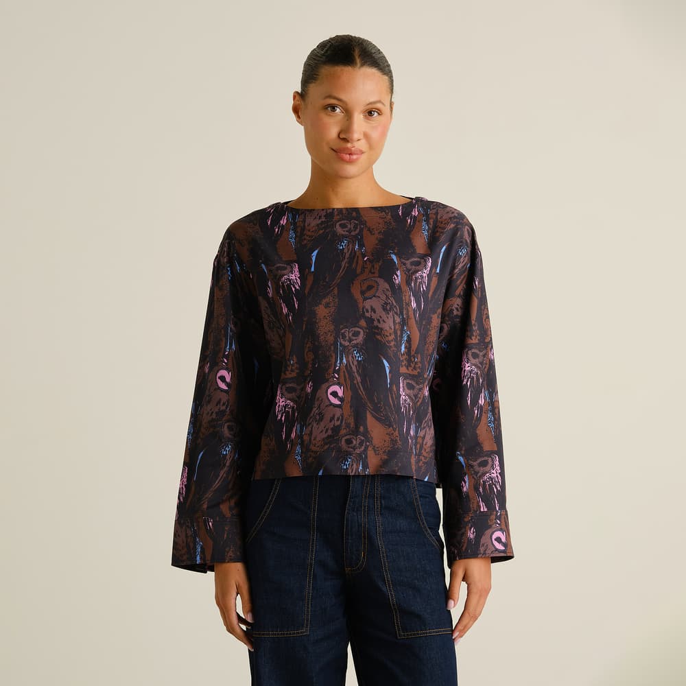 Top Udda Owls Multi Color