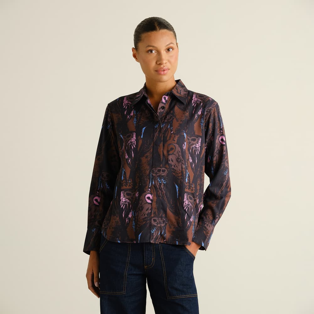 Shirt Nydalen Owls Multi Color