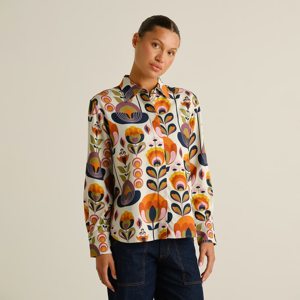 Shirt Nydalen Autumn Harvest Multi Color
