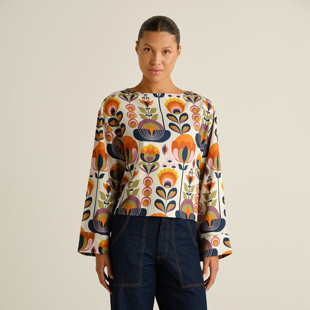 Top Udda Autumn Harvest Multi Color