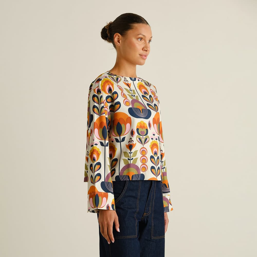 Top Udda Autumn Harvest Multi Color
