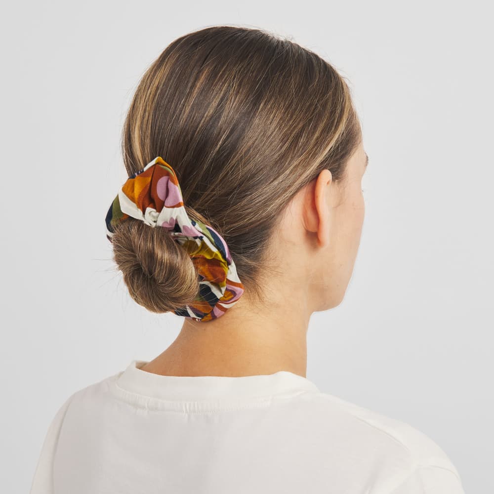 Scrunchie Autumn Harvest Multi Color