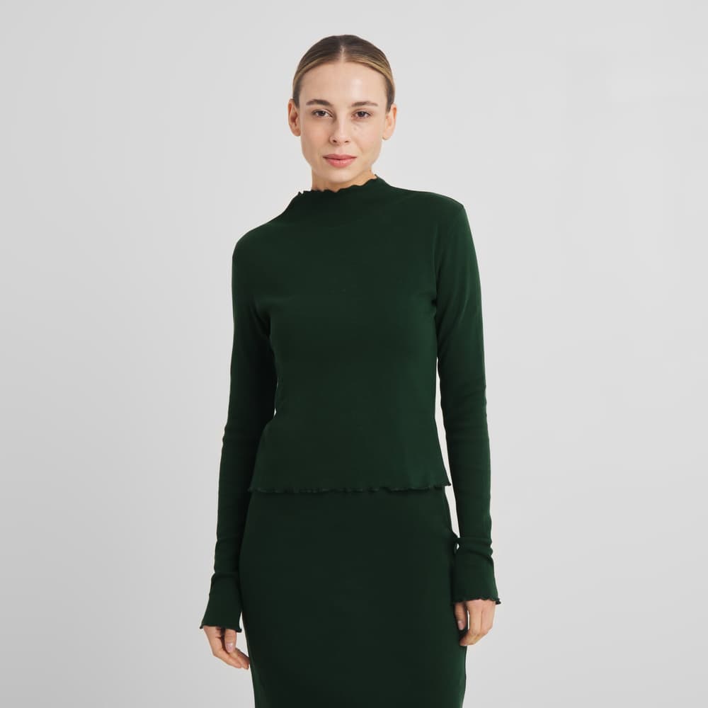 Rib Top Ryd Dark Green