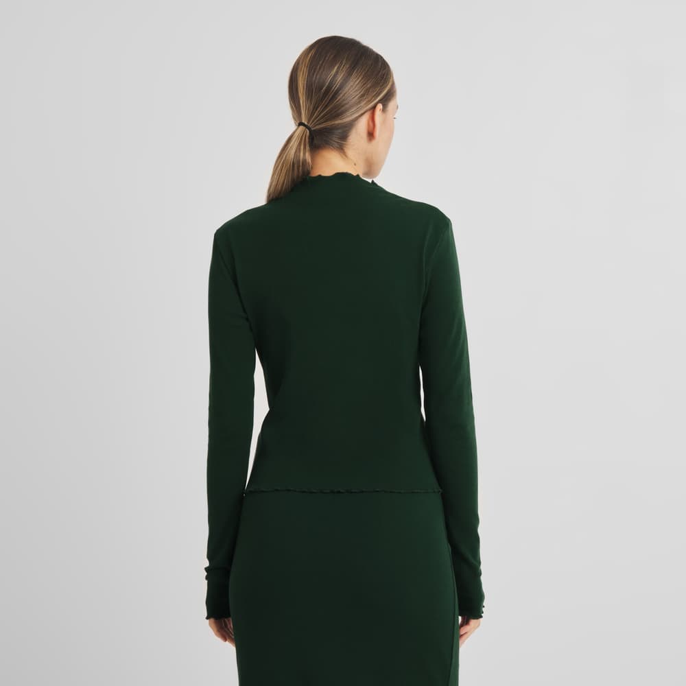 Rib Top Ryd Dark Green
