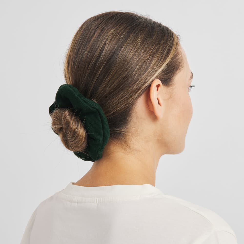 Scrunchie Rib Dark Green