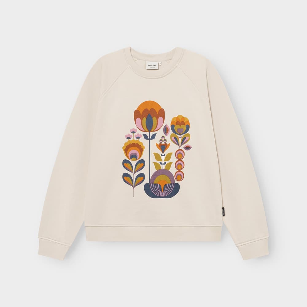 Sweatshirt Ystad Autumn Harvest Oat White