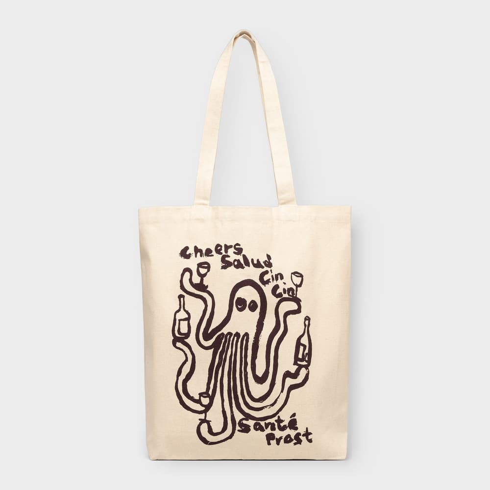 Tote Bag Torekov Cheers Salud Off-White