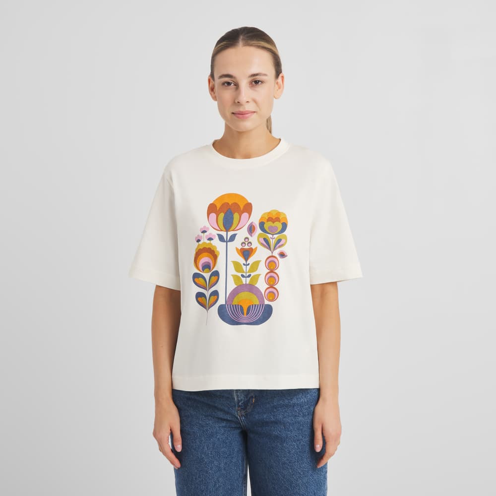 T-shirt Vadstena Autumn Harvest Off-White