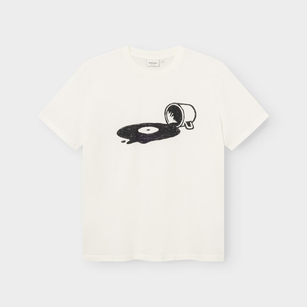 T-shirt Stockholm Spilled Off-White