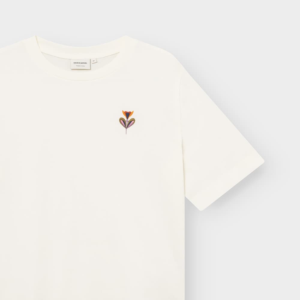 T-shirt Vadstena Autumn Harvest EMB Off-White