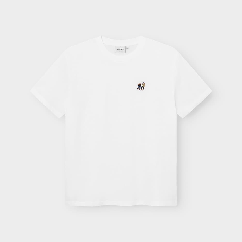 T-shirt Stockholm Camp Crew EMB White