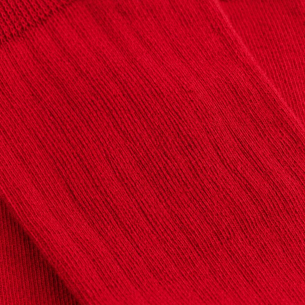 Rib Socks Knivsta Solid True Red