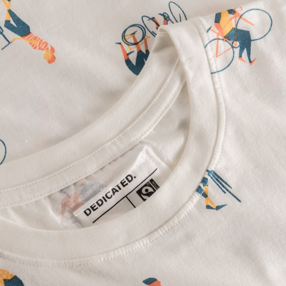 T-shirt Stockholm Bike People Off-White