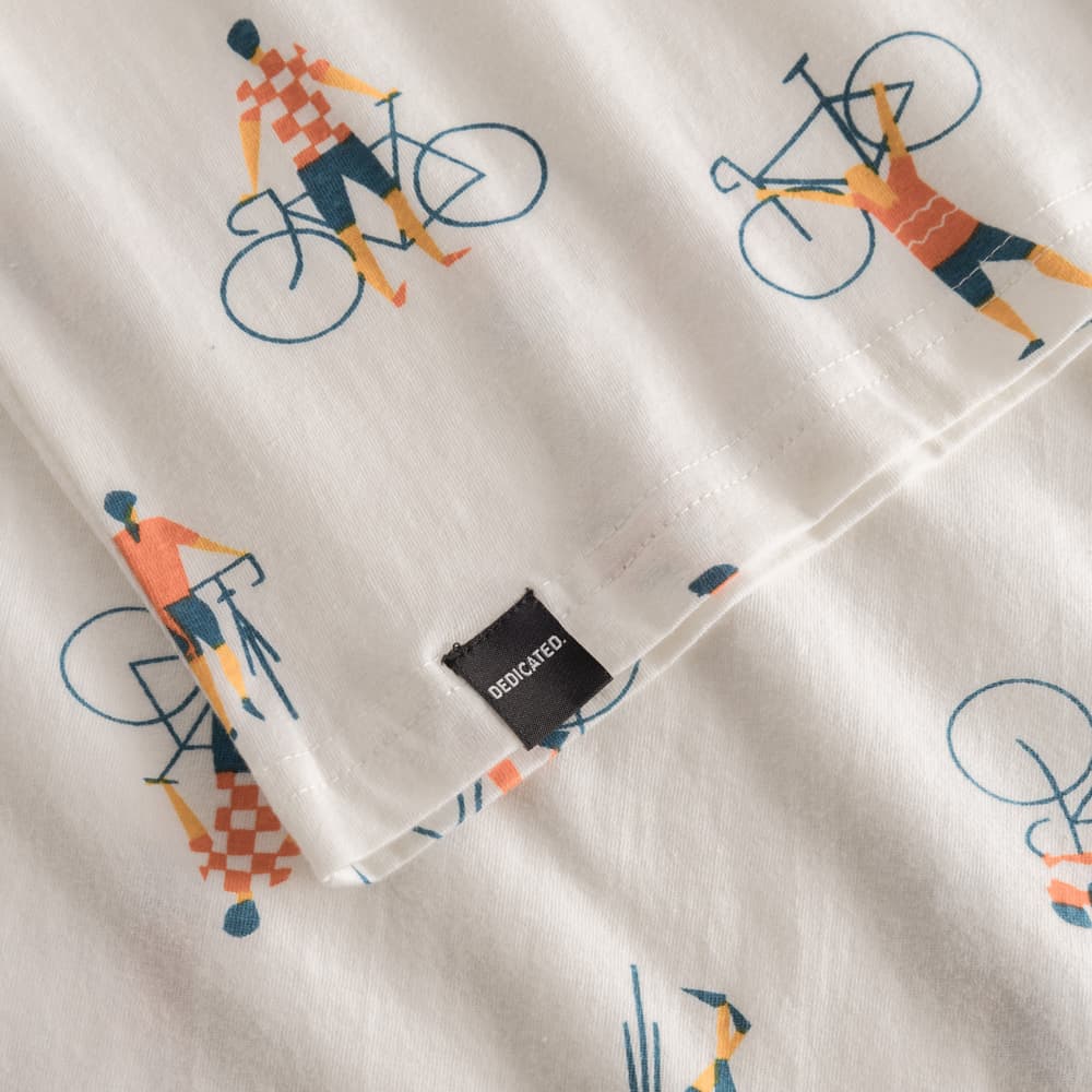 T-shirt Stockholm Bike People Off-White