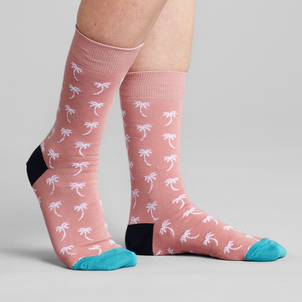 Socks Sigtuna Palms Pink