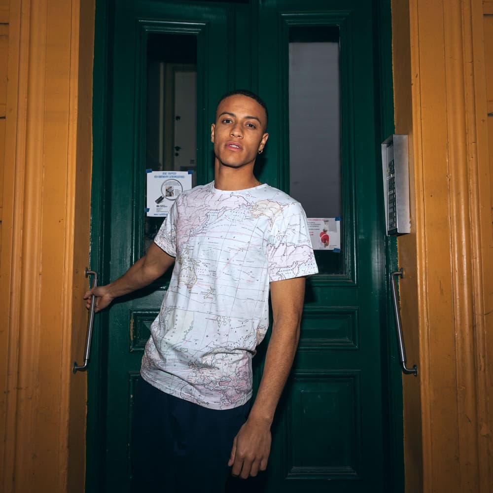 T-shirt Stockholm Map