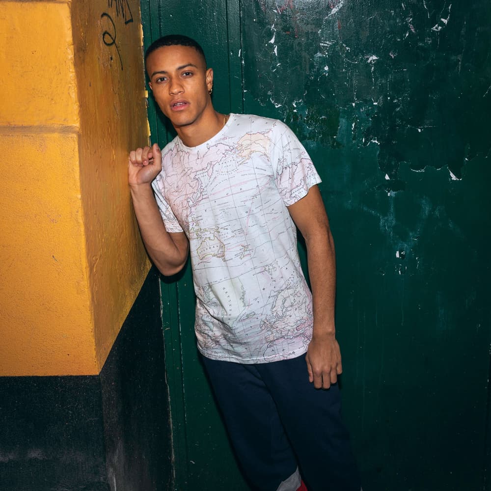 T-shirt Stockholm Map