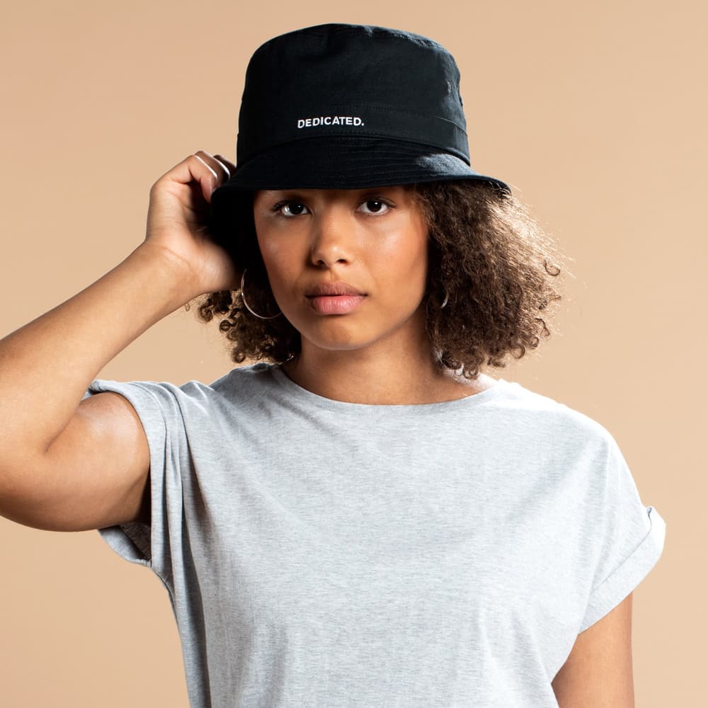 Bucket Hat Dedicated Logo Black