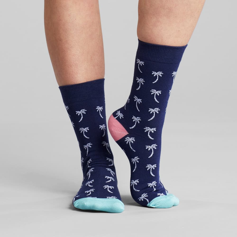 Socks Sigtuna Palms Navy