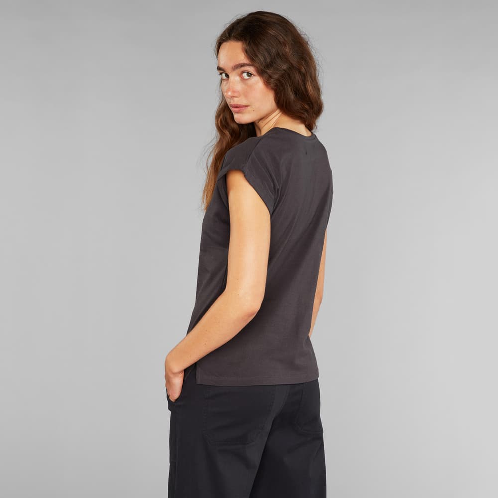 T-shirt Visby Local Planet Charcoal