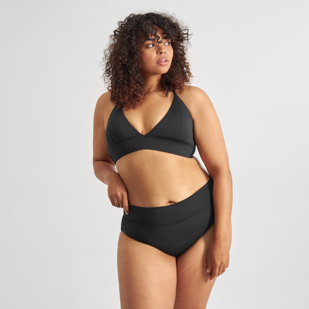 Bikini Pants Slite Black