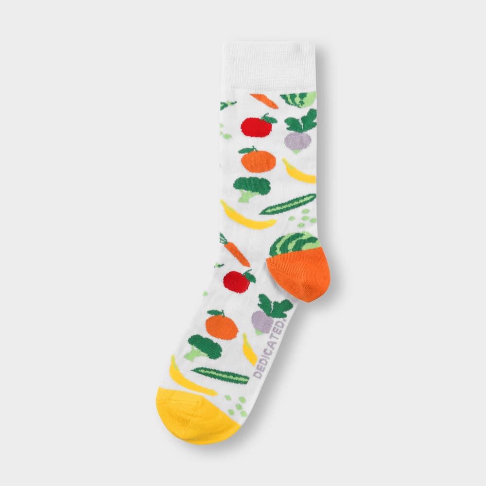 Socks Sigtuna Vegetables White