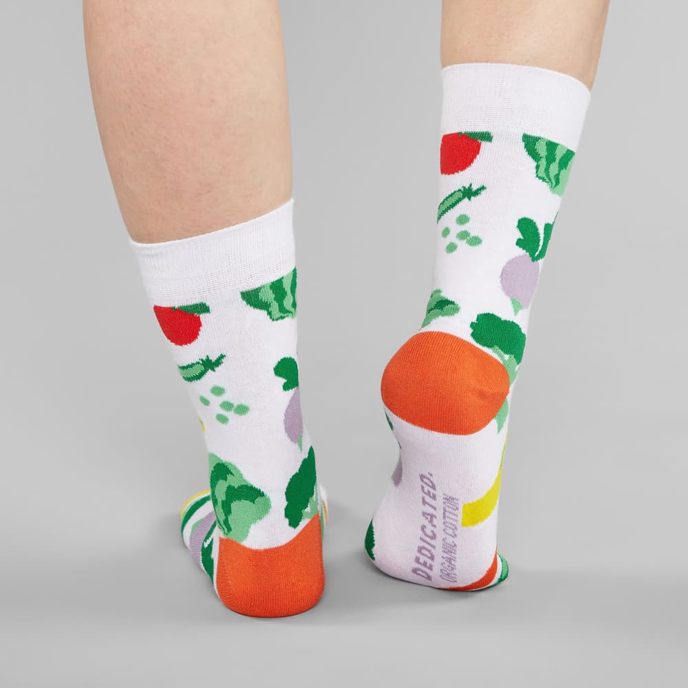 Socks Sigtuna Vegetables White